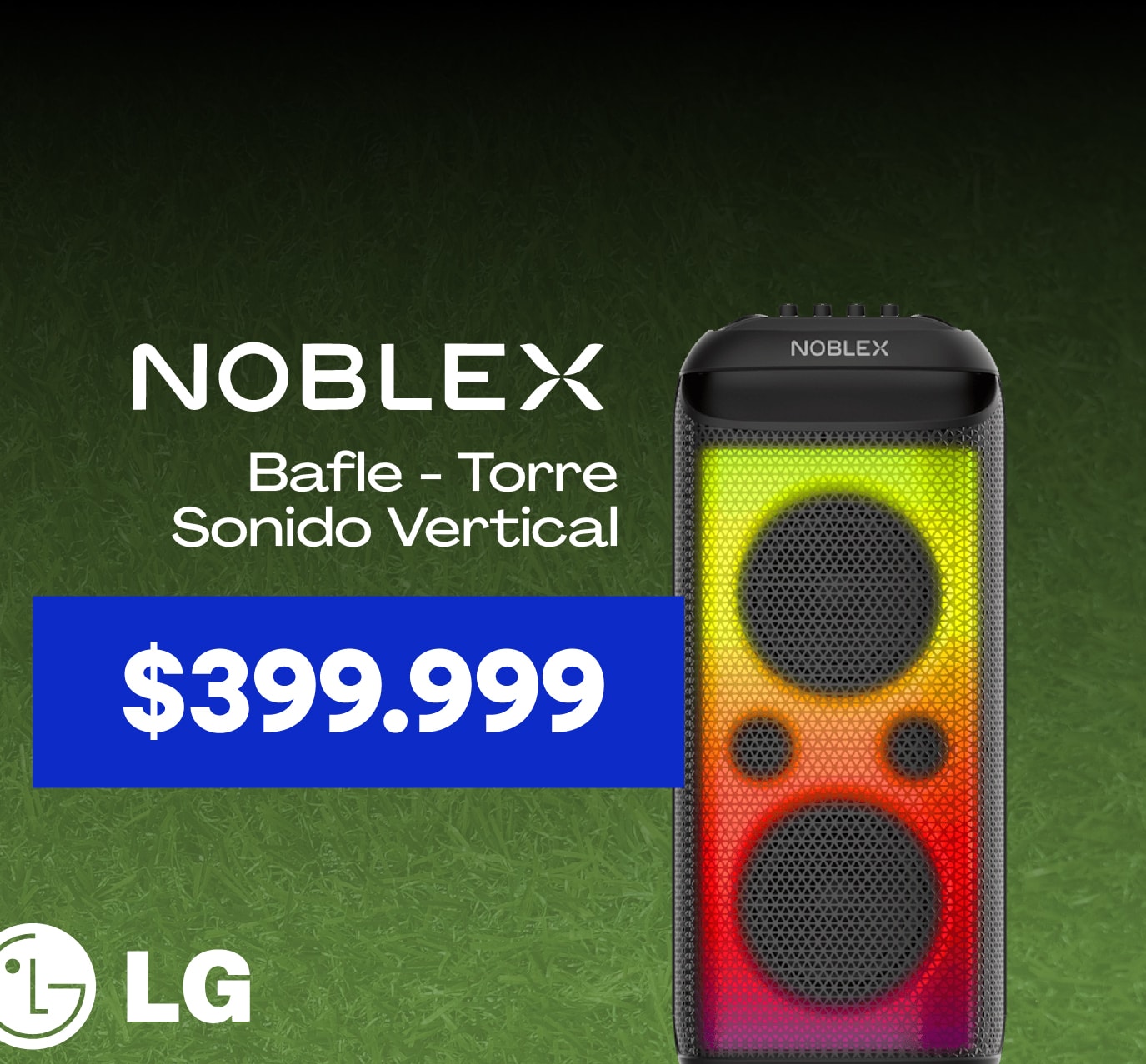 NOBLEX Bafle - Torre Sonido Vertical $399.999 LG